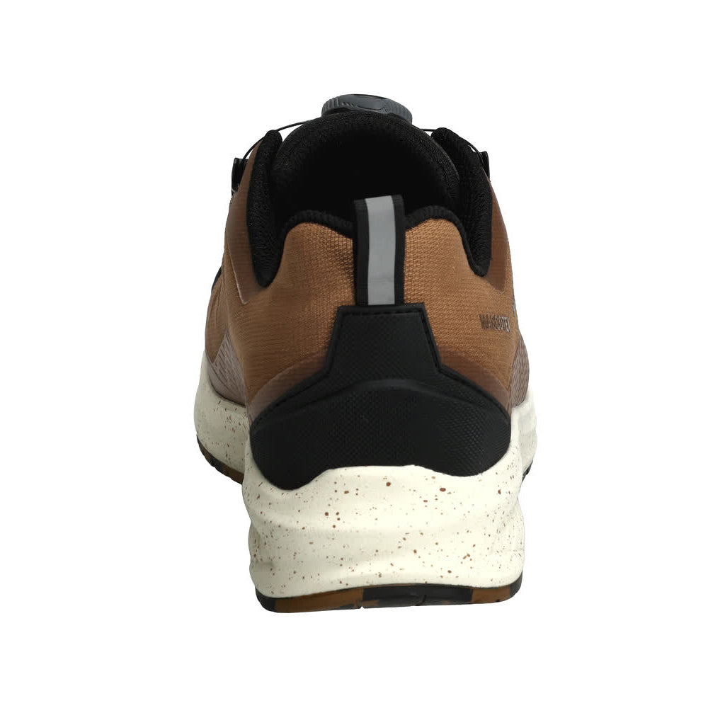 Nut Brown - Back - Mascot Mens Footwear Customised Logo Safety Shoes