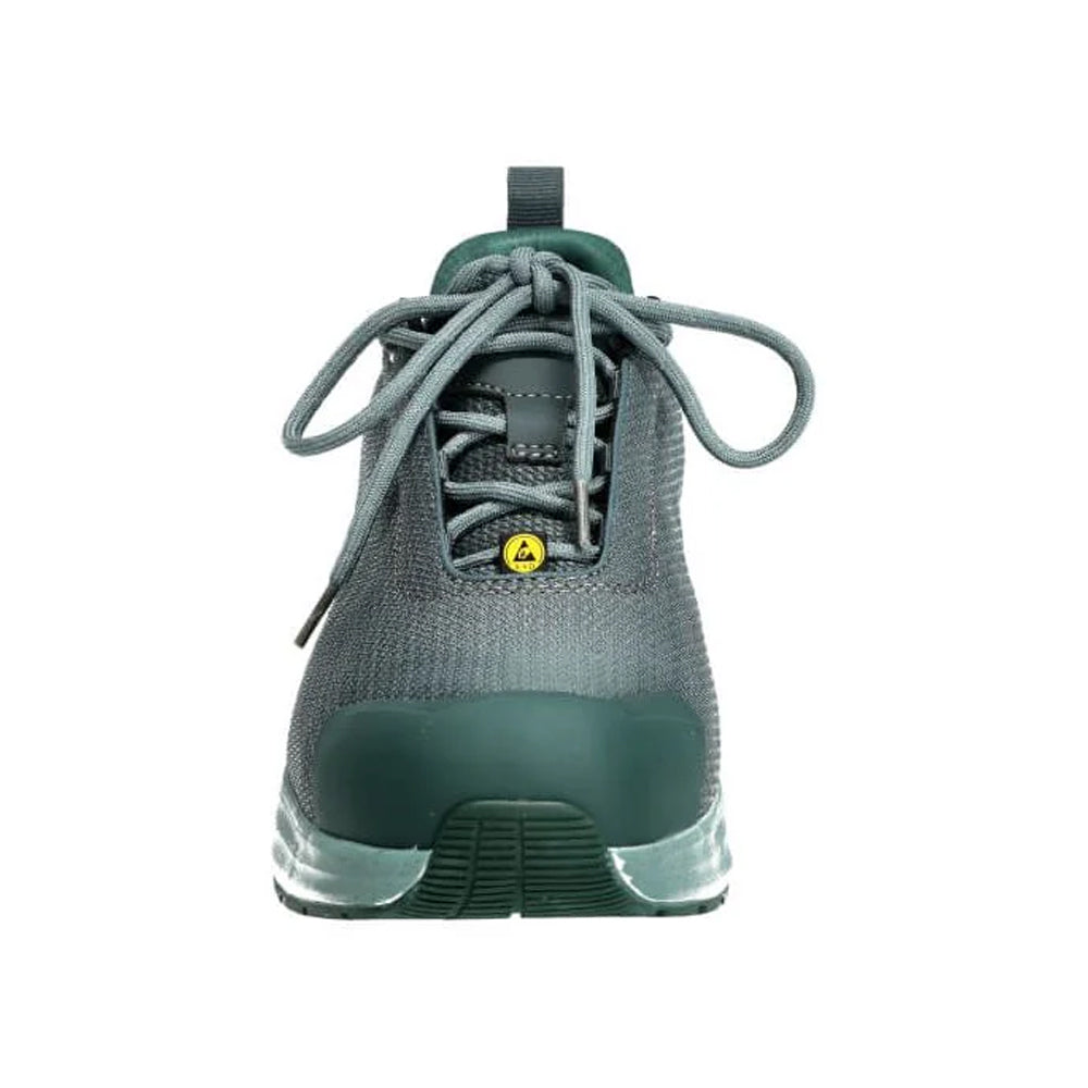 Forest Green - Side - Mascot Unisex Adult Footwear Customized Safety Shoes