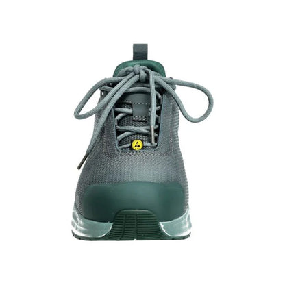 Forest Green - Side - Mascot Unisex Adult Footwear Customized Safety Shoes