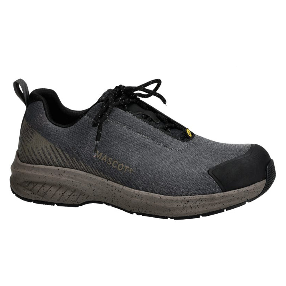 Stone Grey-Dark Sand - Front - Mascot Unisex Adult Footwear Customized Safety Shoes