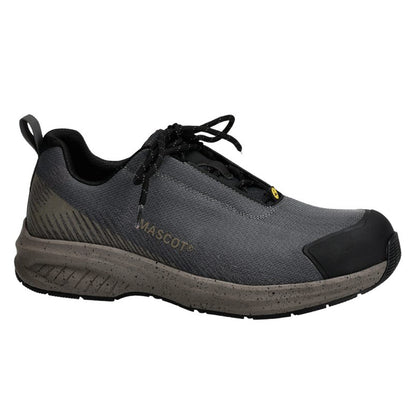 Stone Grey-Dark Sand - Front - Mascot Unisex Adult Footwear Customized Safety Shoes