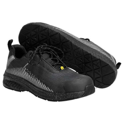 Black - Lifestyle - Mascot Unisex Adult Footwear Customized Safety Shoes