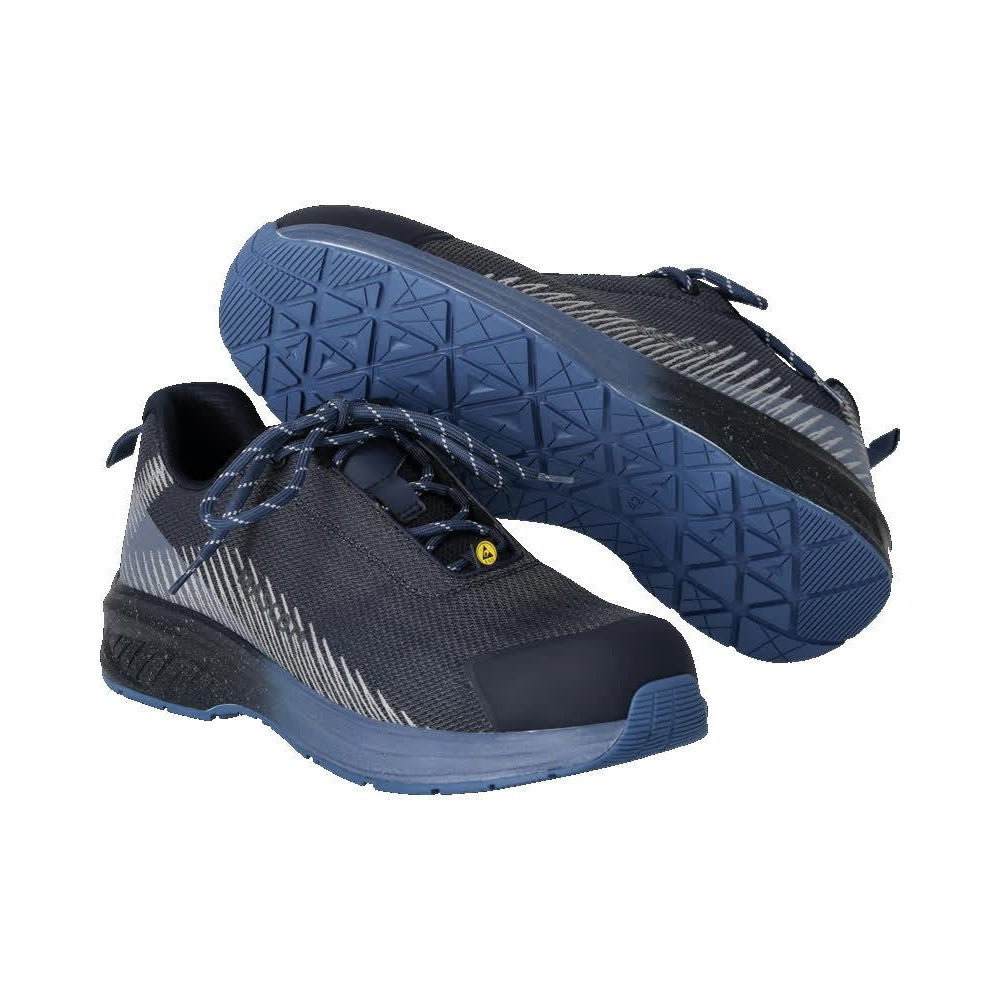 Dark Navy-Black - Front - Mascot Unisex Adult Footwear Customized Safety Shoes