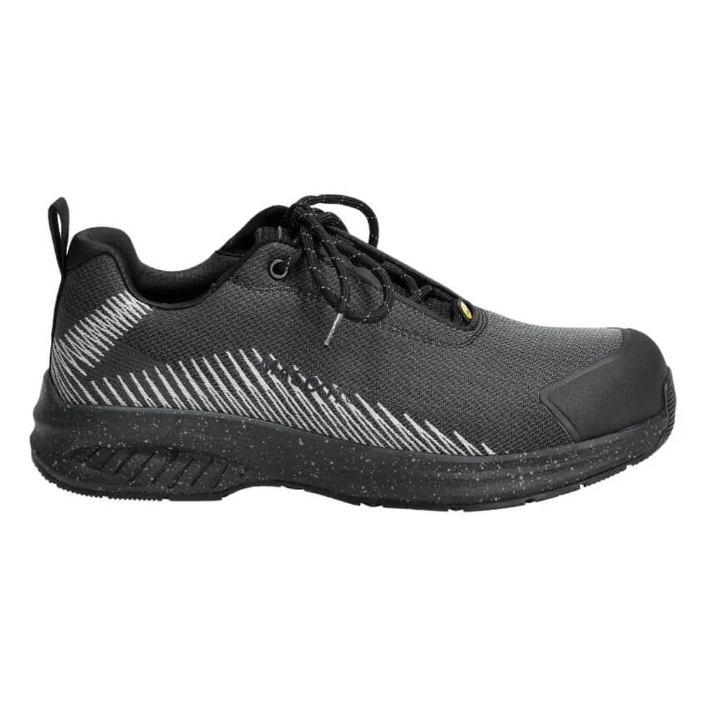 Black - Front - Mascot Unisex Adult Footwear Customized Safety Shoes