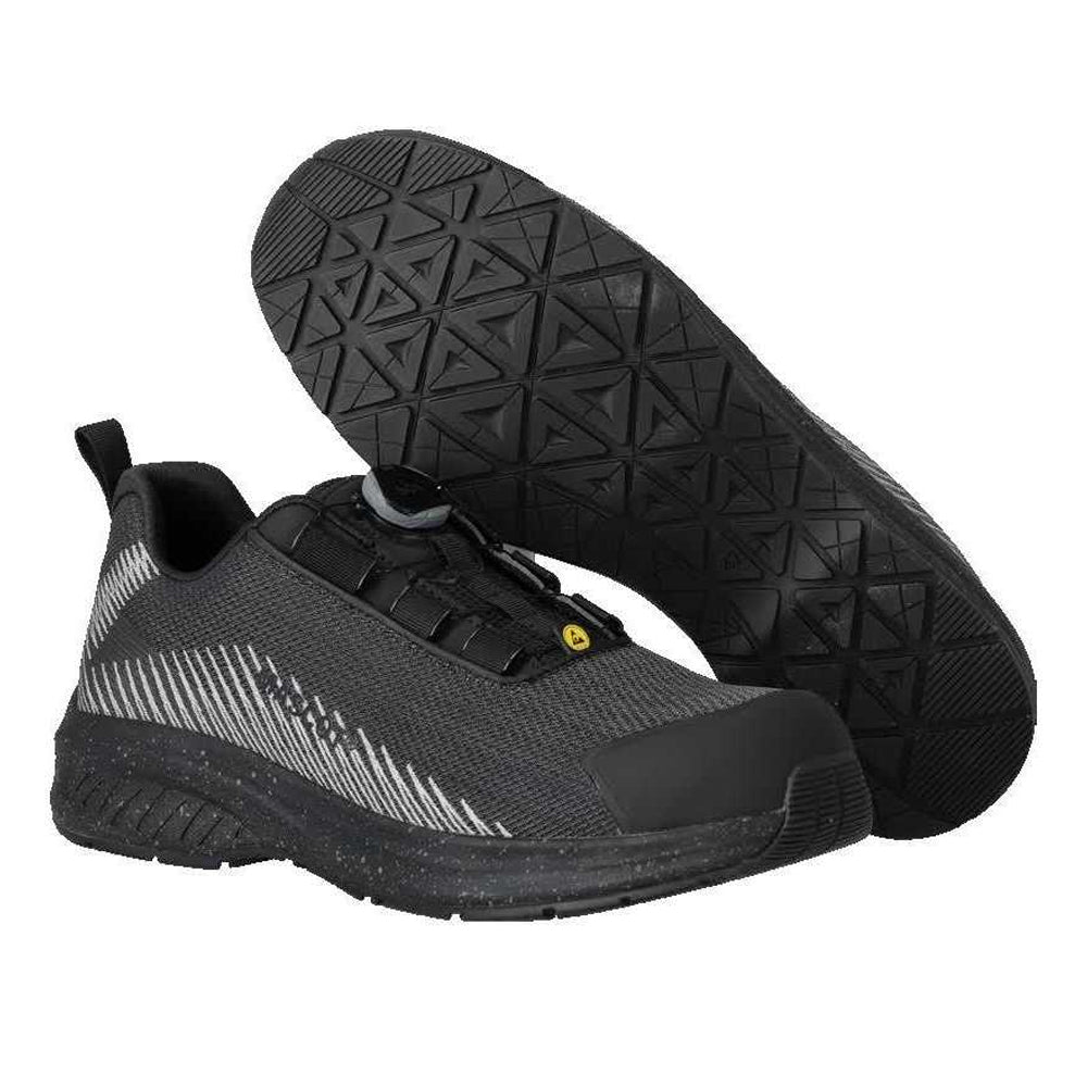 Black - Lifestyle - Mascot Unisex Adult Footwear Customized Safety Shoes