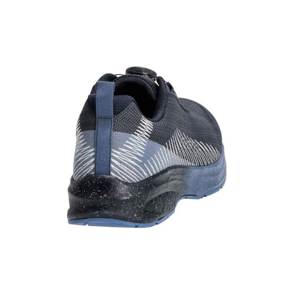 Dark Navy - Back - Mascot Unisex Adult Footwear Customized Safety Shoes