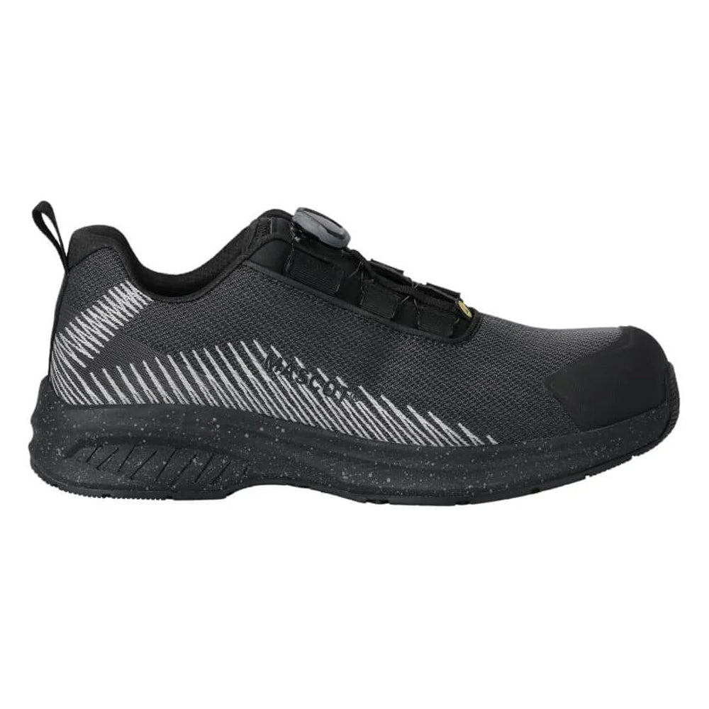 Black - Front - Mascot Unisex Adult Footwear Customized Safety Shoes