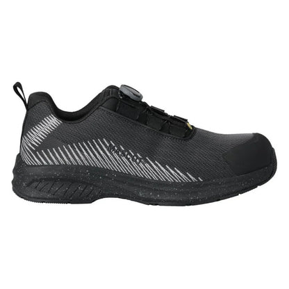 Black - Front - Mascot Unisex Adult Footwear Customized Safety Shoes