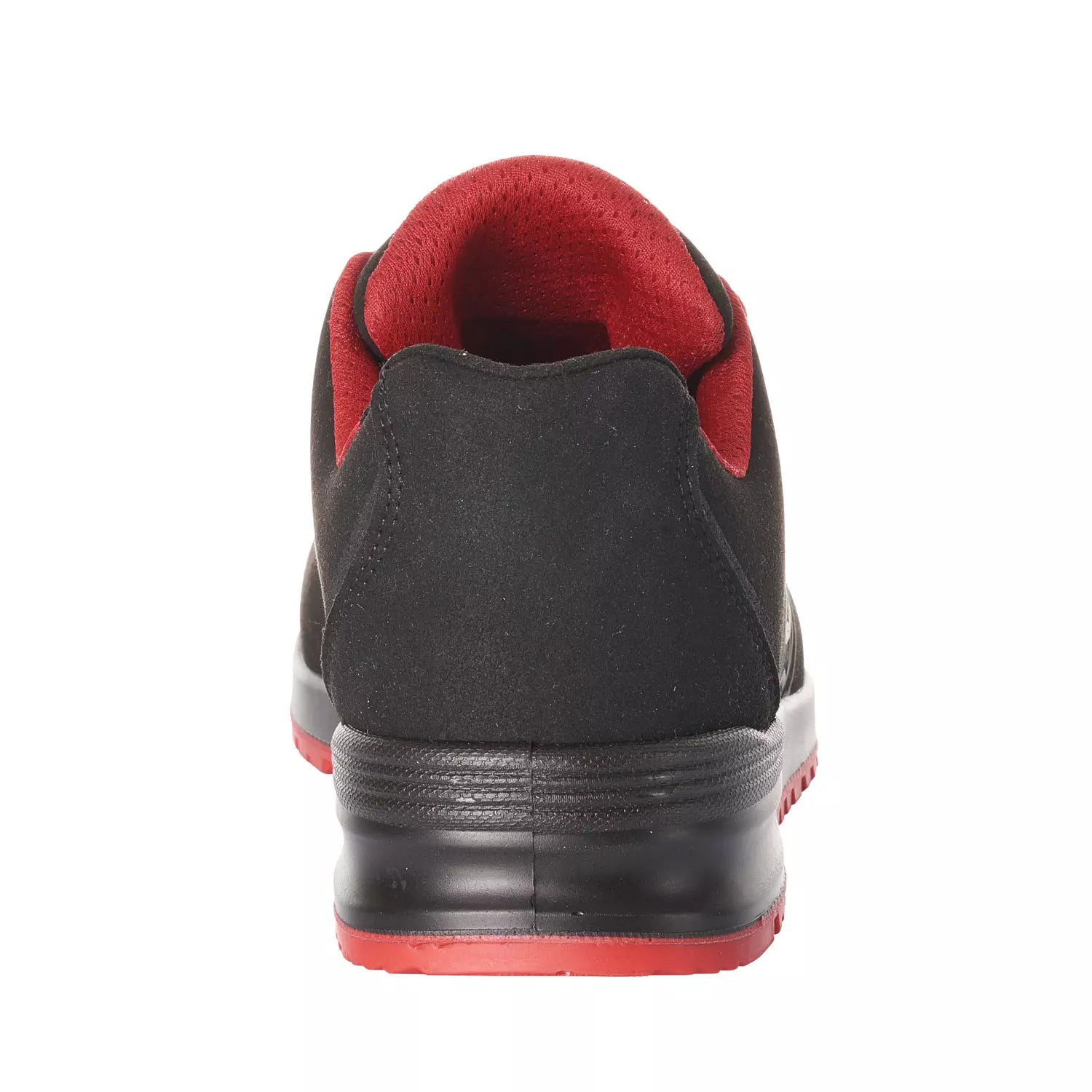 Black-Red - Back - Mascot Unisex Adult Footwear Classic Microfibre Safety Shoes