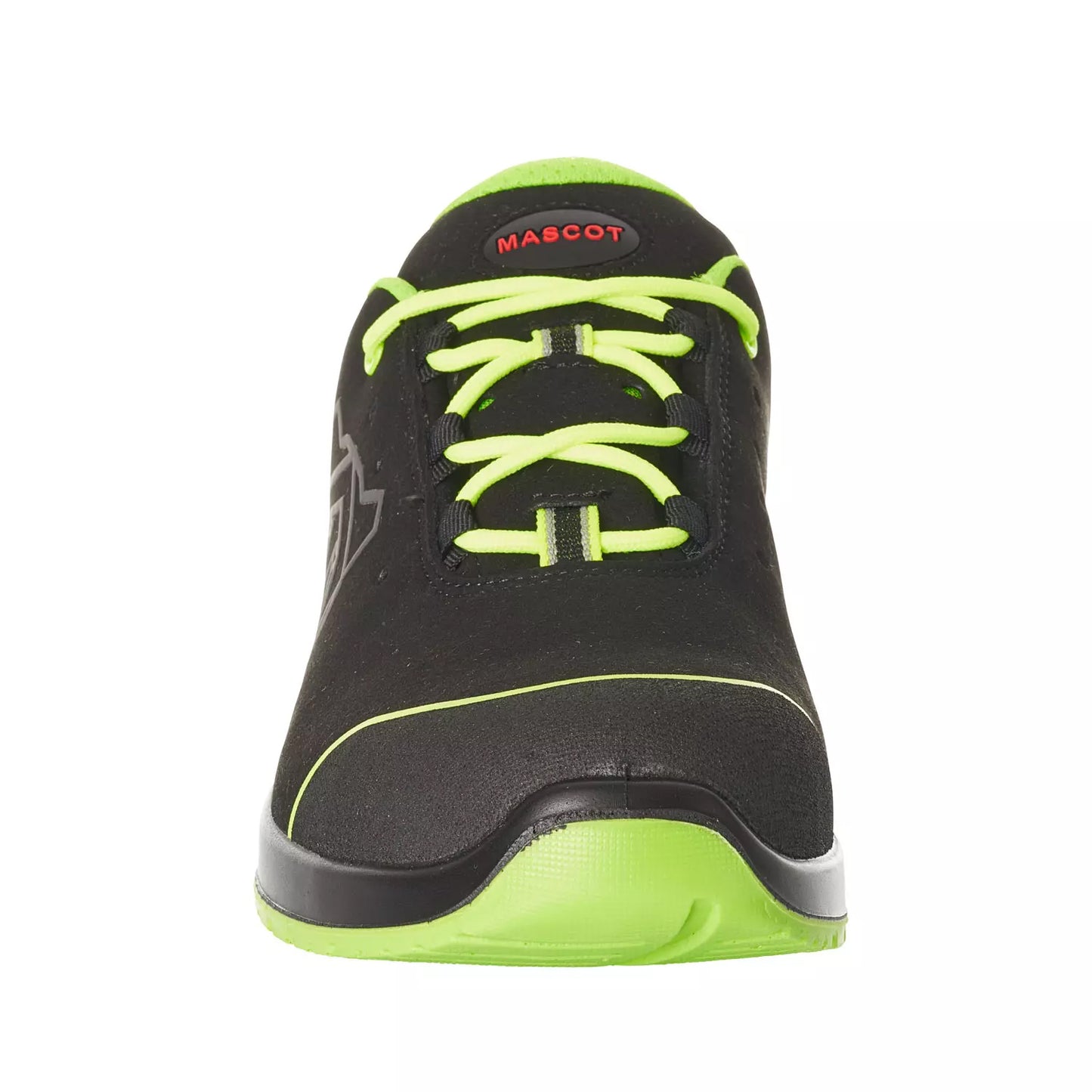 Black-Lime Green - Lifestyle - Mascot Unisex Adult Footwear Classic Microfibre Safety Shoes