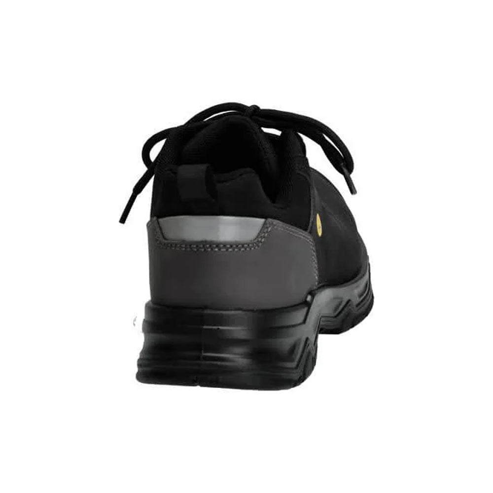 Black - Back - Mascot Womens-Ladies Footwear Classic Safety Shoes
