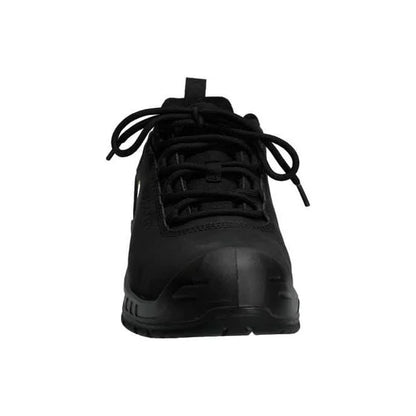 Black - Side - Mascot Womens-Ladies Footwear Classic Safety Shoes