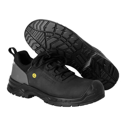 Black - Lifestyle - Mascot Mens Footwear Classic Microfibre Safety Shoes
