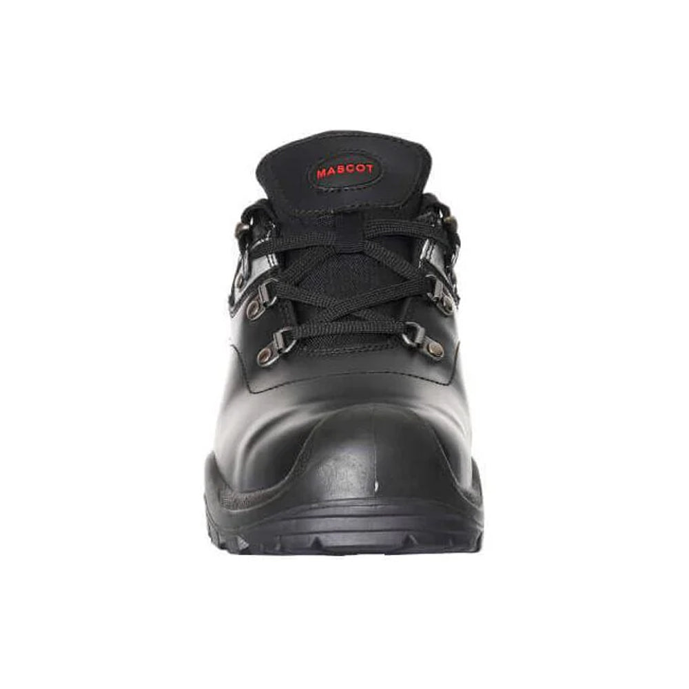 Black - Side - Mascot Mens Footwear Industry Full Grain Leather Safety Shoes