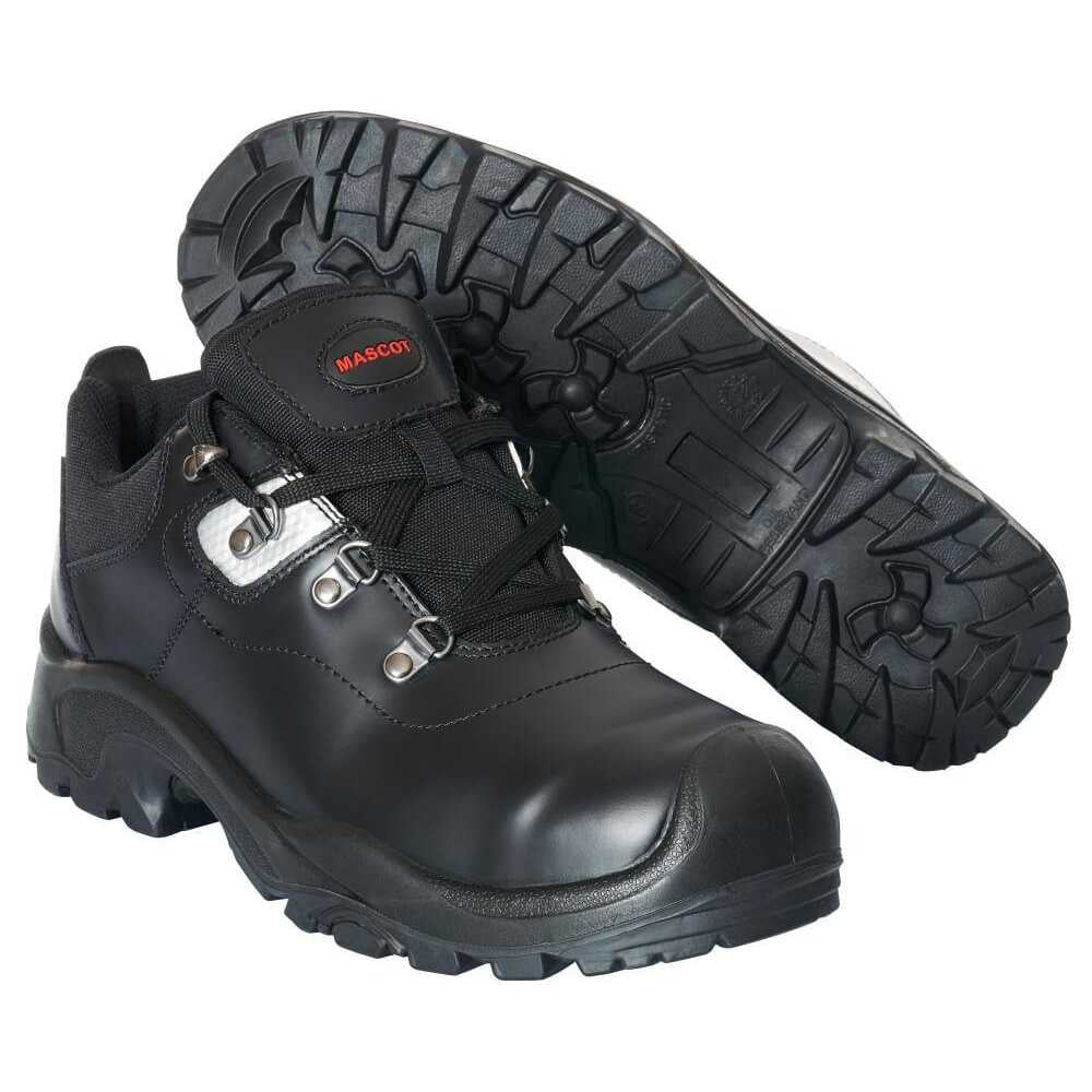 Black - Lifestyle - Mascot Mens Footwear Industry Full Grain Leather Safety Shoes