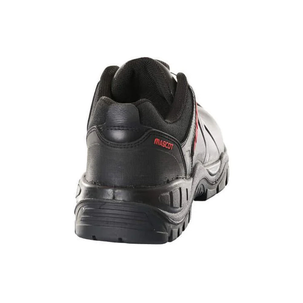Black - Back - Mascot Mens Footwear Industry Full Grain Leather Safety Shoes