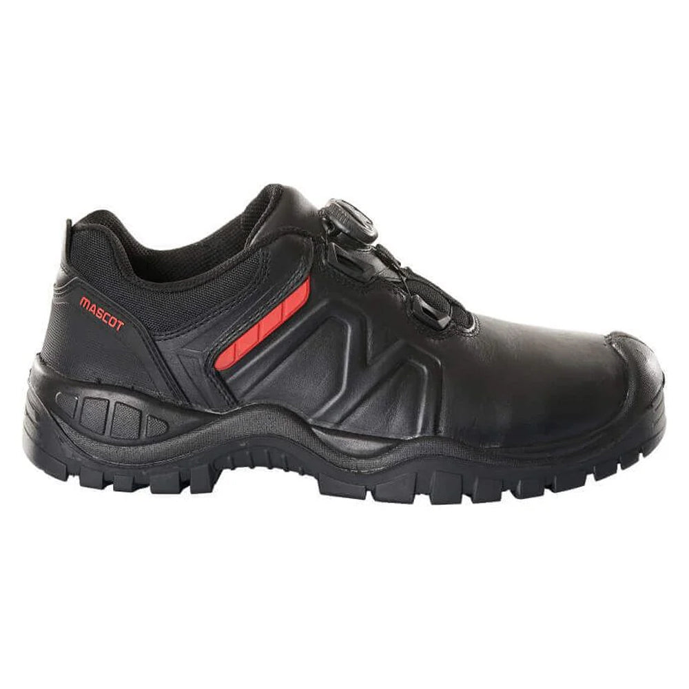 Black - Front - Mascot Mens Footwear Industry Full Grain Leather Safety Shoes
