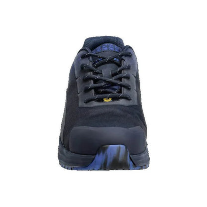 Dark Navy-Azure Blue - Side - Mascot Womens-Ladies Footwear Accelerate Safety Shoes