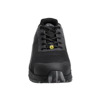 Black - Side - Mascot Womens-Ladies Footwear Accelerate Safety Shoes
