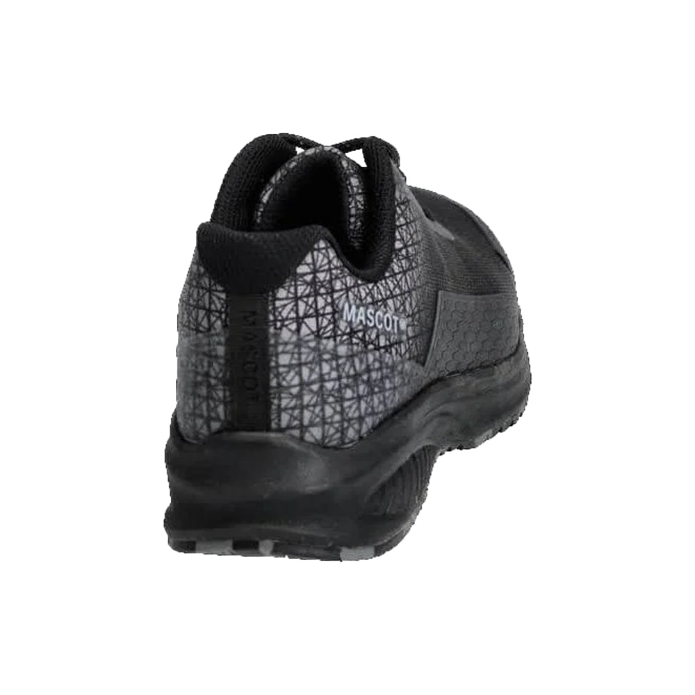 Black - Back - Mascot Mens Footwear Accelerate Safety Shoes