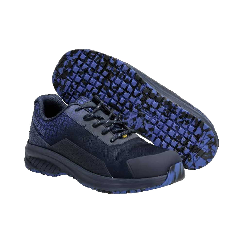 Dark Navy-Azure Blue - Lifestyle - Mascot Mens Footwear Accelerate Safety Shoes