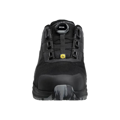 Black - Side - Mascot Womens-Ladies Footwear Accelerate Safety Shoes