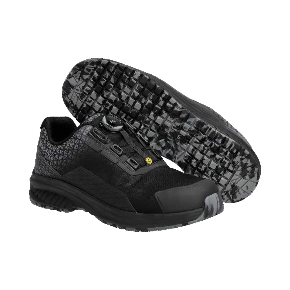 Black - Lifestyle - Mascot Womens-Ladies Footwear Accelerate Safety Shoes