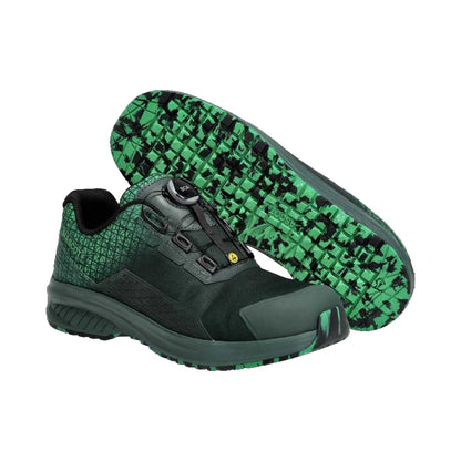 Green-Grass Green - Lifestyle - Mascot Womens-Ladies Footwear Accelerate Safety Shoes