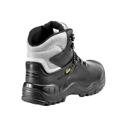 Black-Yellow - Back - Mascot Mens Footwear Industry Elbrus Leather Safety Boots