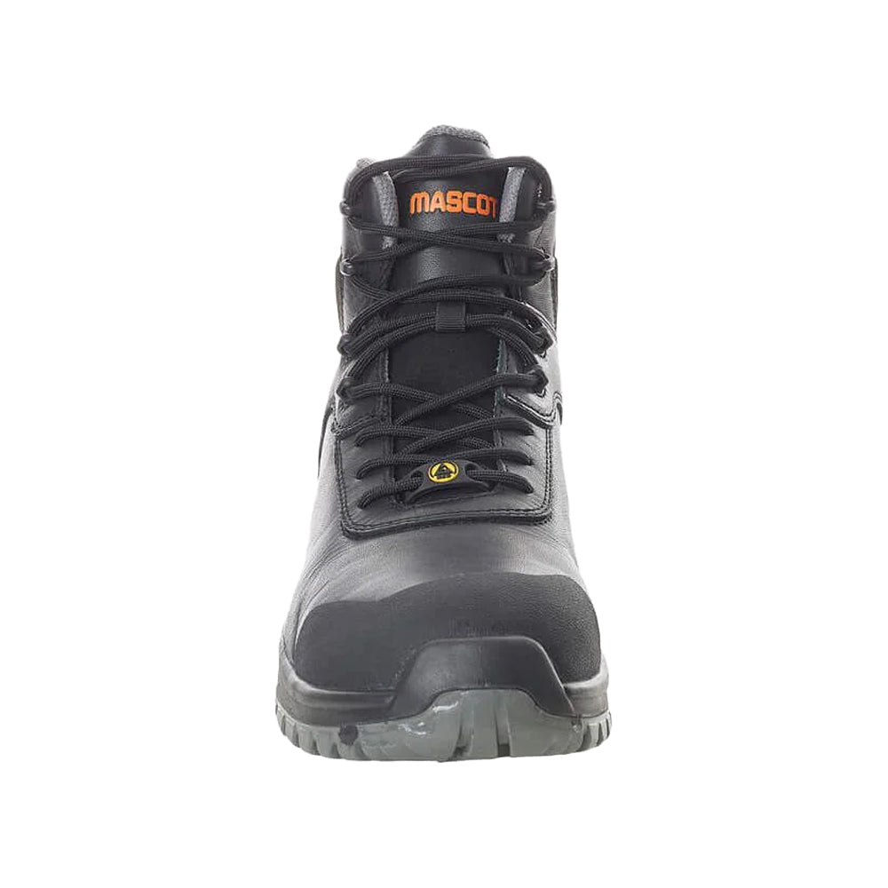 Black-Black - Side - Mascot Mens Footwear Energy Leather Safety Boots