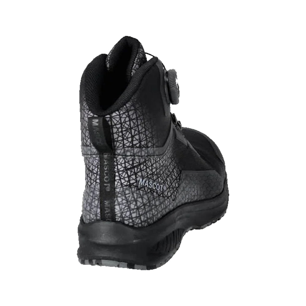 Black - Back - Mascot Mens Footwear Accelerate Safety Boots