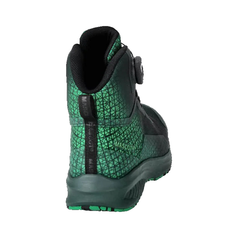 Green-Grass Green - Back - Mascot Mens Footwear Accelerate Safety Boots