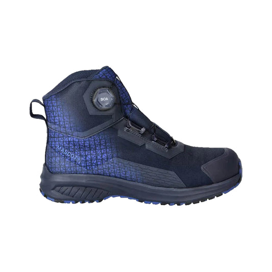 Dark Navy-Azure Blue - Front - Mascot Mens Footwear Accelerate Safety Boots