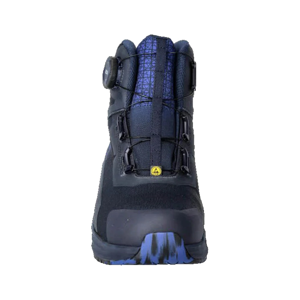 Dark Navy-Azure Blue - Side - Mascot Mens Footwear Accelerate Safety Boots