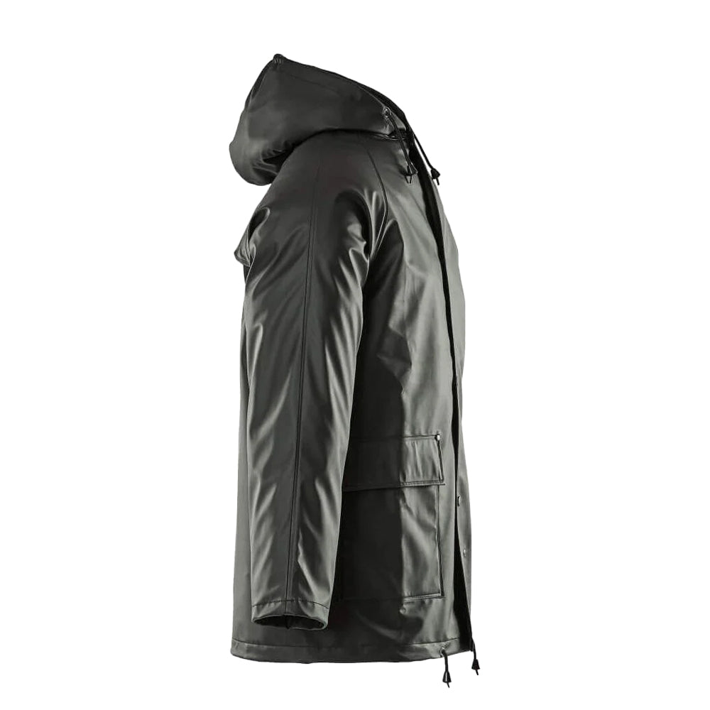 Black - Back - Mascot Mens Aqua Waterproof Jacket