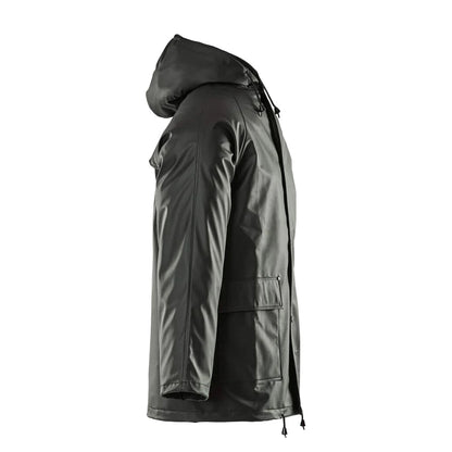 Black - Back - Mascot Mens Aqua Waterproof Jacket