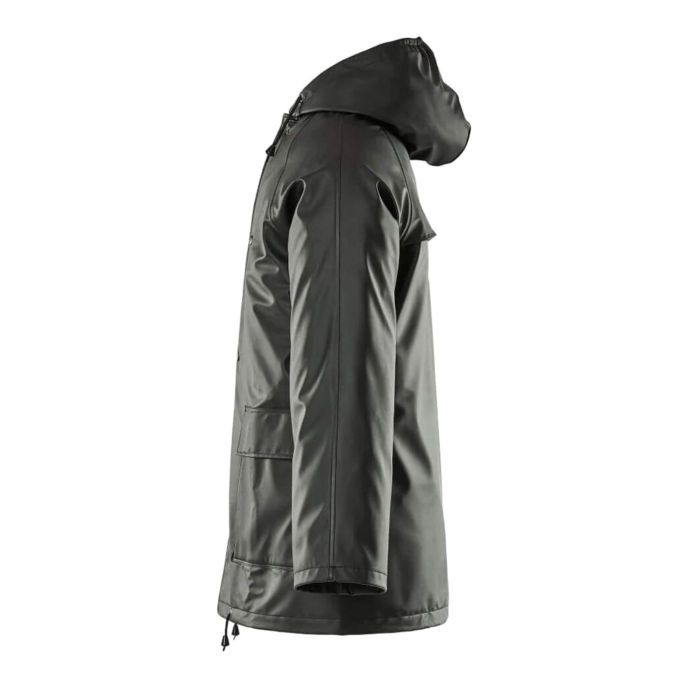Black - Side - Mascot Mens Aqua Waterproof Jacket