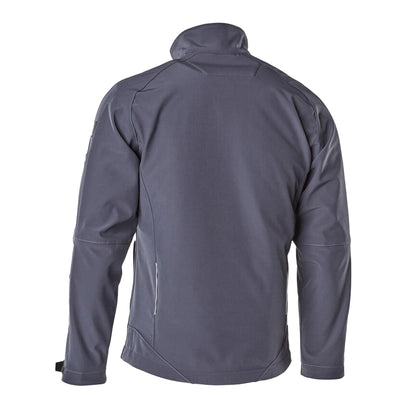 Dark Navy - Back - Mascot Unisex Adult Unique Dresden Soft Shell Jacket