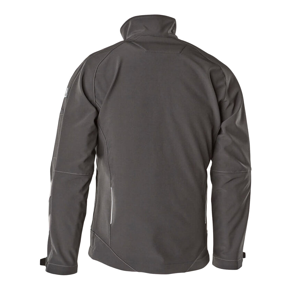 Black - Back - Mascot Unisex Adult Unique Dresden Soft Shell Jacket