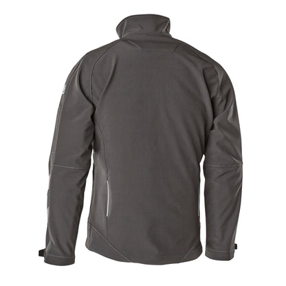 Black - Back - Mascot Unisex Adult Unique Dresden Soft Shell Jacket