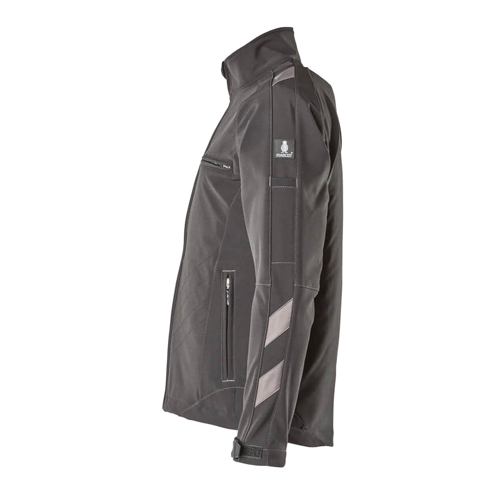 Black - Lifestyle - Mascot Unisex Adult Unique Dresden Soft Shell Jacket