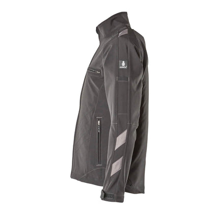 Black - Lifestyle - Mascot Unisex Adult Unique Dresden Soft Shell Jacket