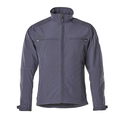 Dark Navy - Front - Mascot Unisex Adult Unique Dresden Soft Shell Jacket