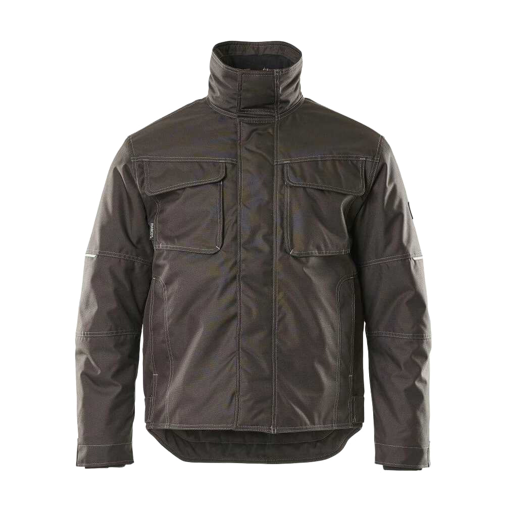 Dark Anthracite - Front - Mascot Mens Columbus Winter Jacket