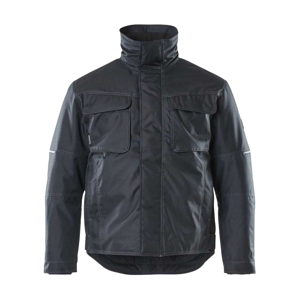 Dark Navy - Front - Mascot Mens Columbus Winter Jacket