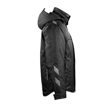 Black - Side - Mascot Mens Unique Frankfurt Winter Jacket
