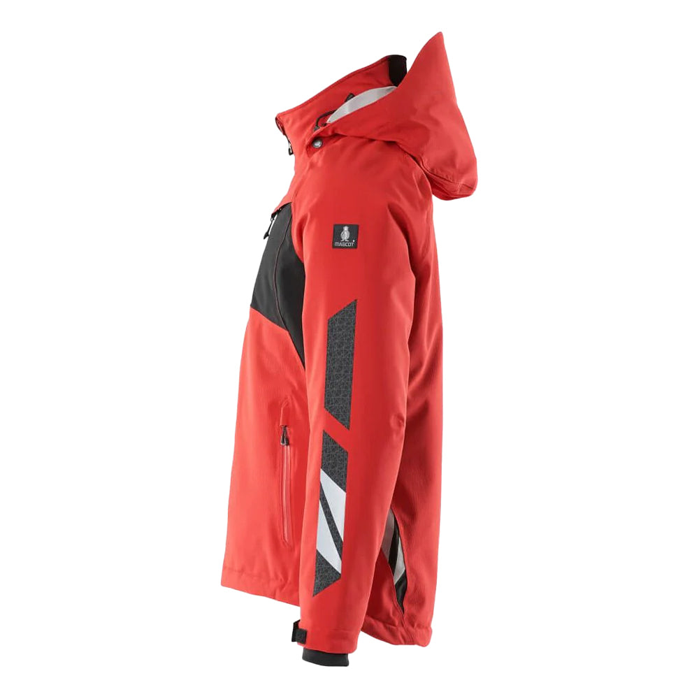 Traffic Red-Black - Side - Mascot Mens Accelerate Jacket