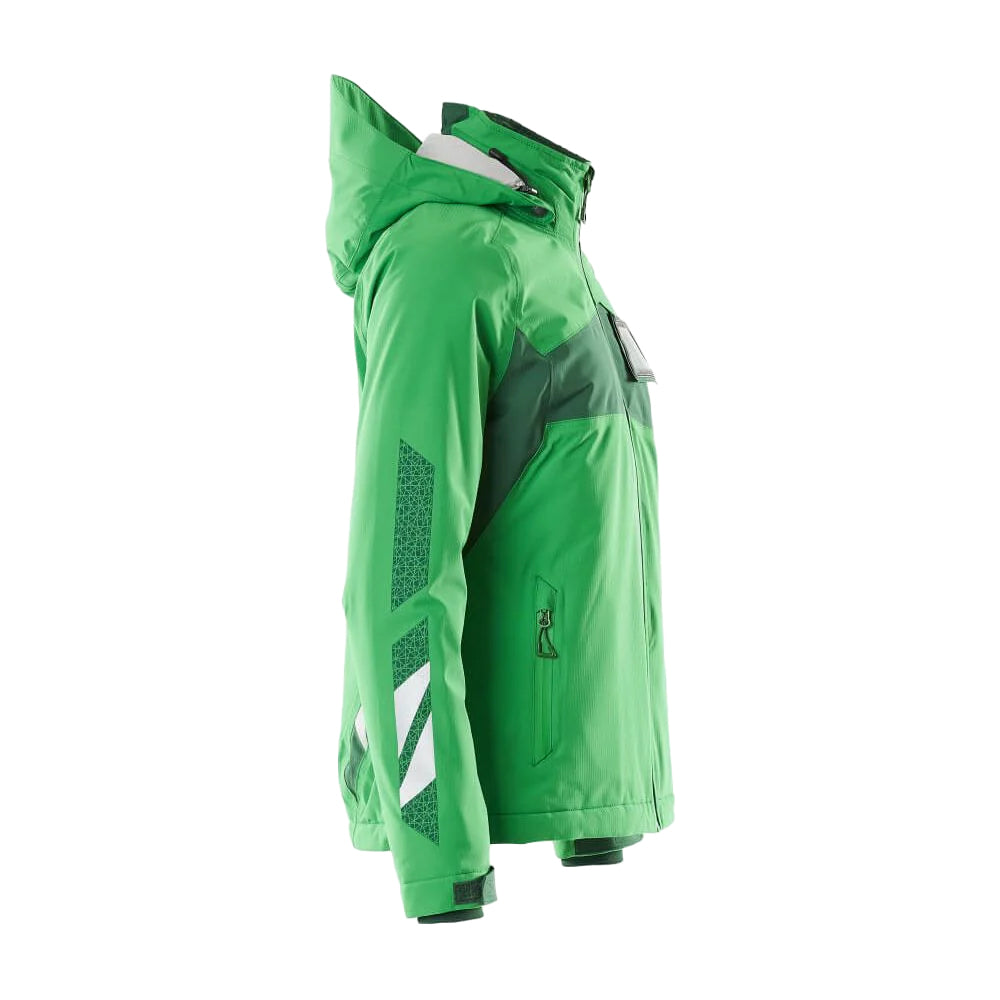 Grass Green-Green - Back - Mascot Womens-Ladies Accelerate Winter Jacket