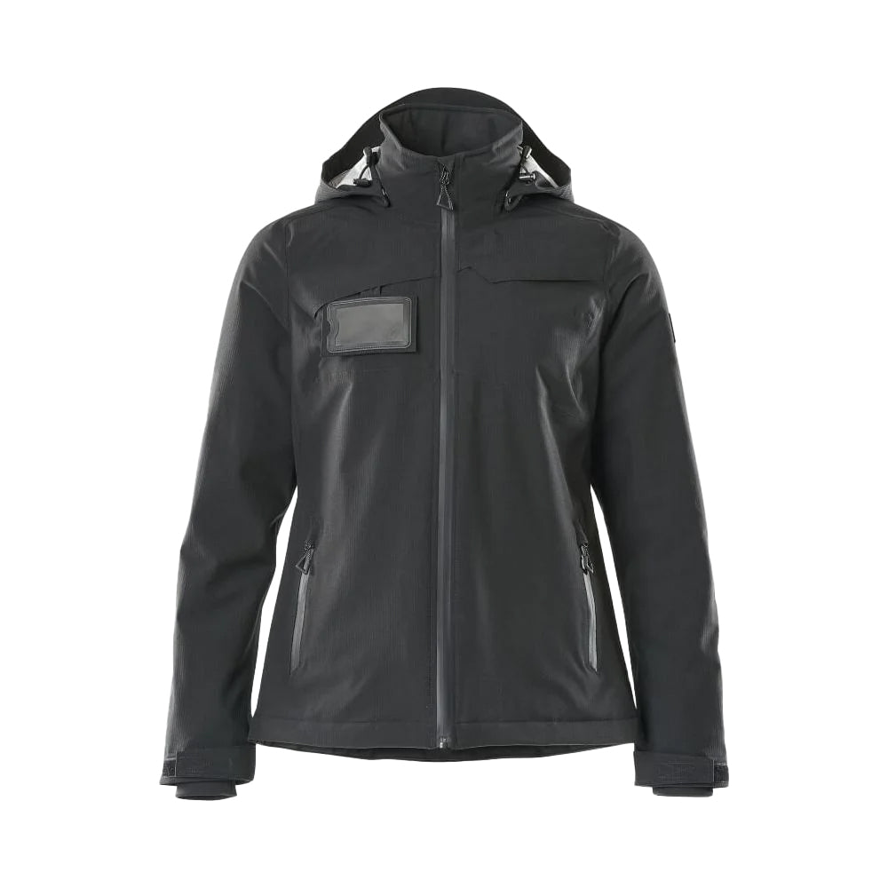 Black - Front - Mascot Womens-Ladies Accelerate Winter Jacket