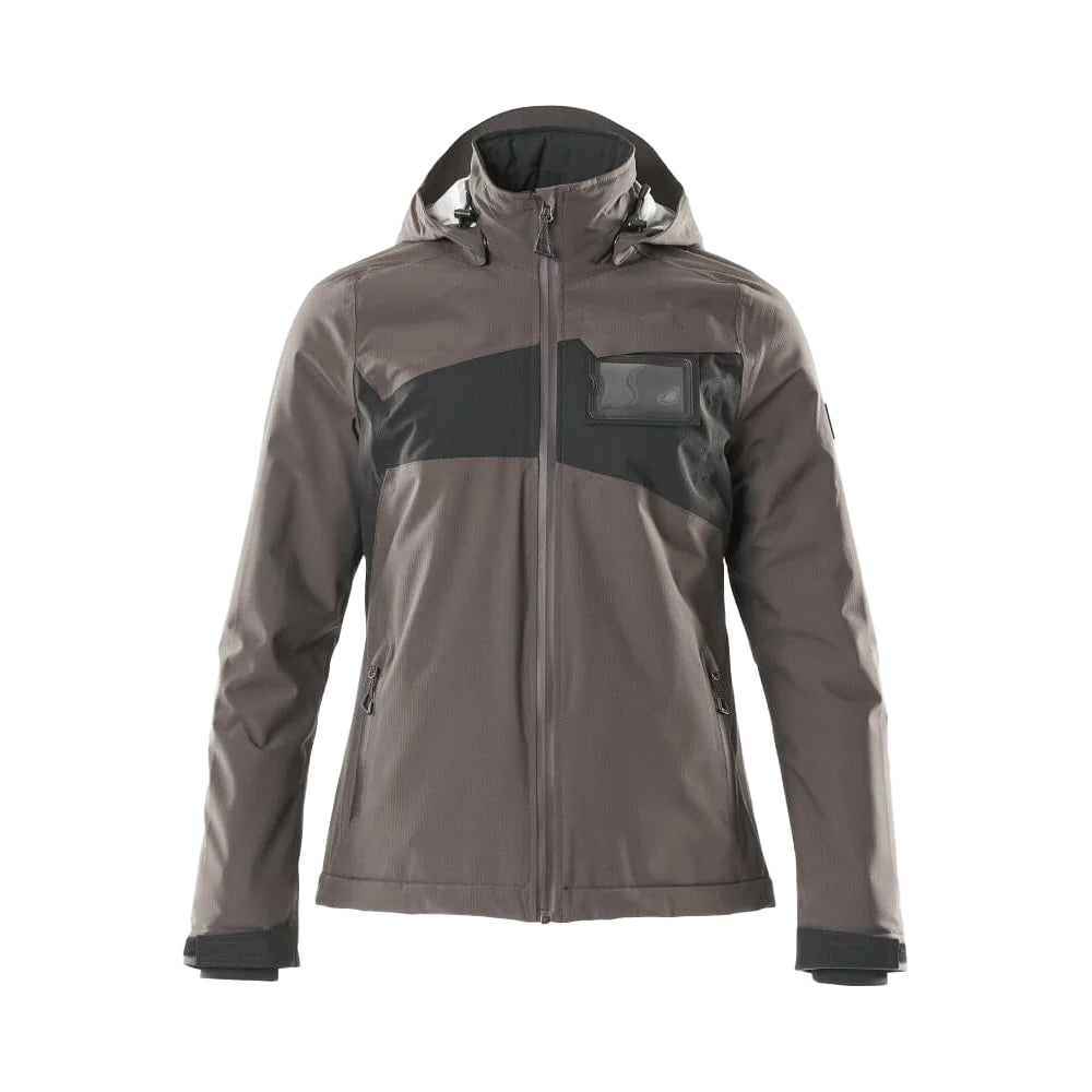 Dark Anthracite-Black - Front - Mascot Womens-Ladies Accelerate Winter Jacket